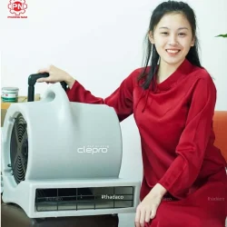 Mặt trước của Quạt thổi thảm Clepro CP-210