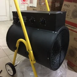 2 núm điều khiển trên thân Quạt sấy gió nóng Mitsuta EH-30