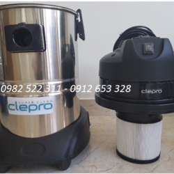 Thùng chứa và đầu Máy hút bụi công nghiệp Clepro S1/30