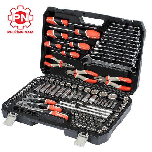 Bộ dụng cụ sửa chữa tổng hợp 129 chi tiết Yato YT-38881