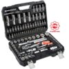 Bộ tuýp tay vặn tổng hợp 1/2 -1/4 inch 108 chi tiết Yato YT-38791