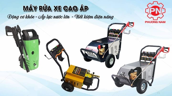 cách sử dụng máy rửa xe cao áp