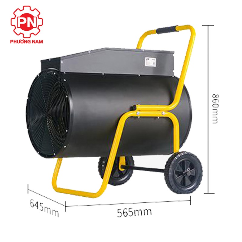 Kích thước Quạt sấy gió nóng Mitsuta EH-30