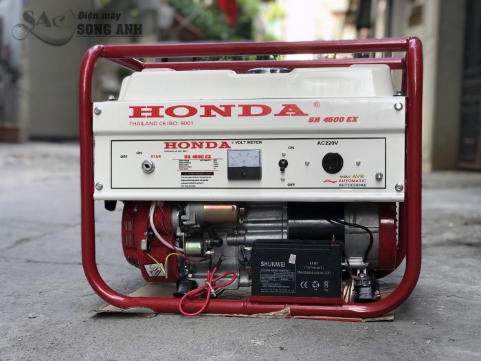 Hướng dẫn sử dụng máy phát điện Honda