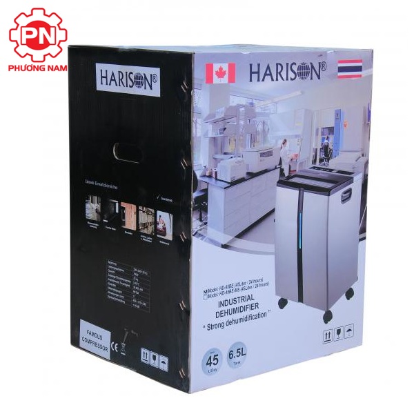 Máy hút ẩm công nghiệp Harison HD-45BE - Ảnh 4