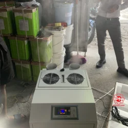 Test Máy tạo ẩm công nghiệp Mitsuta LT-UH09 cho khách hàng