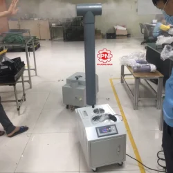 Khách hàng nghiệm thu Máy tạo ẩm công nghiệp Mitsuta LT-UH03