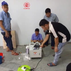 test Máy tạo ẩm công nghiệp Mitsuta LT-UH12 cho khách