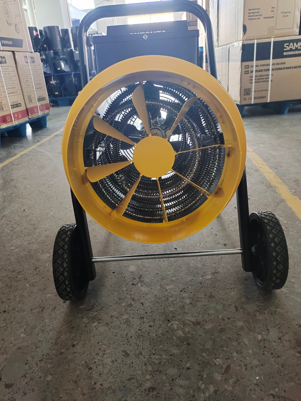 Quạt sấy gió nóng công nghiệp Mitsuta EC15 - Ảnh 6