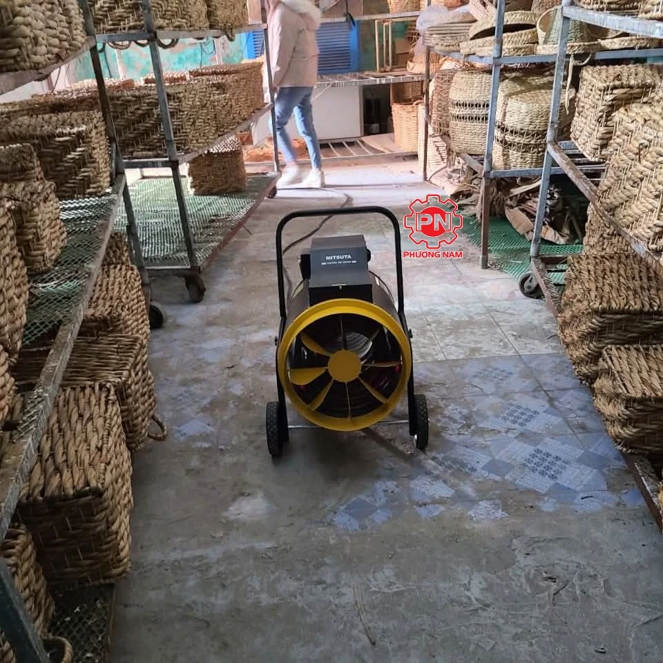 Quạt sấy gió nóng Mitsuta EC30 sấy đồ thủ công mỹ nghệ