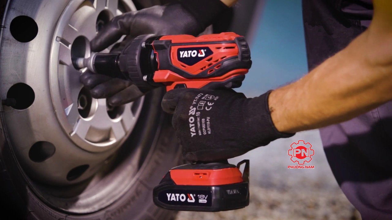 súng bắn bulong dùng pin yato yt-82804