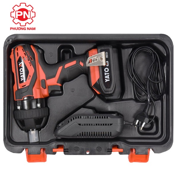 Súng mở bu lông bằng pin 1/2" 18V YATO YT-82804 - Ảnh 3