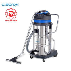 Máy hút bụi công nghiệp khô và ướt CleproX X-3/80 thùng inox