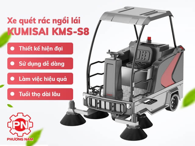 Xe Quét Rác Công Nghiệp – giải pháp làm sạch diện rộng hiệu quả