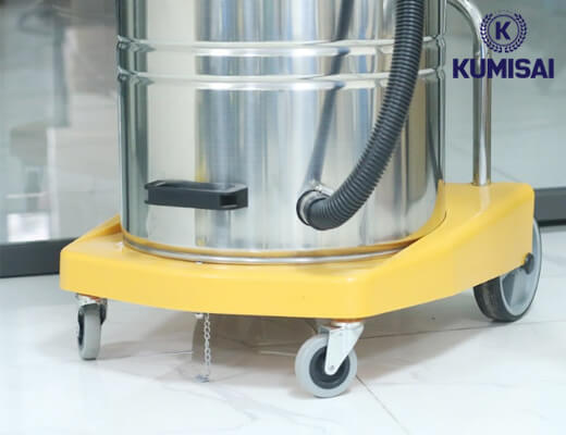 Chân đế và bánh xe của Máy hút bụi công nghiệp Kumisai KMS803J