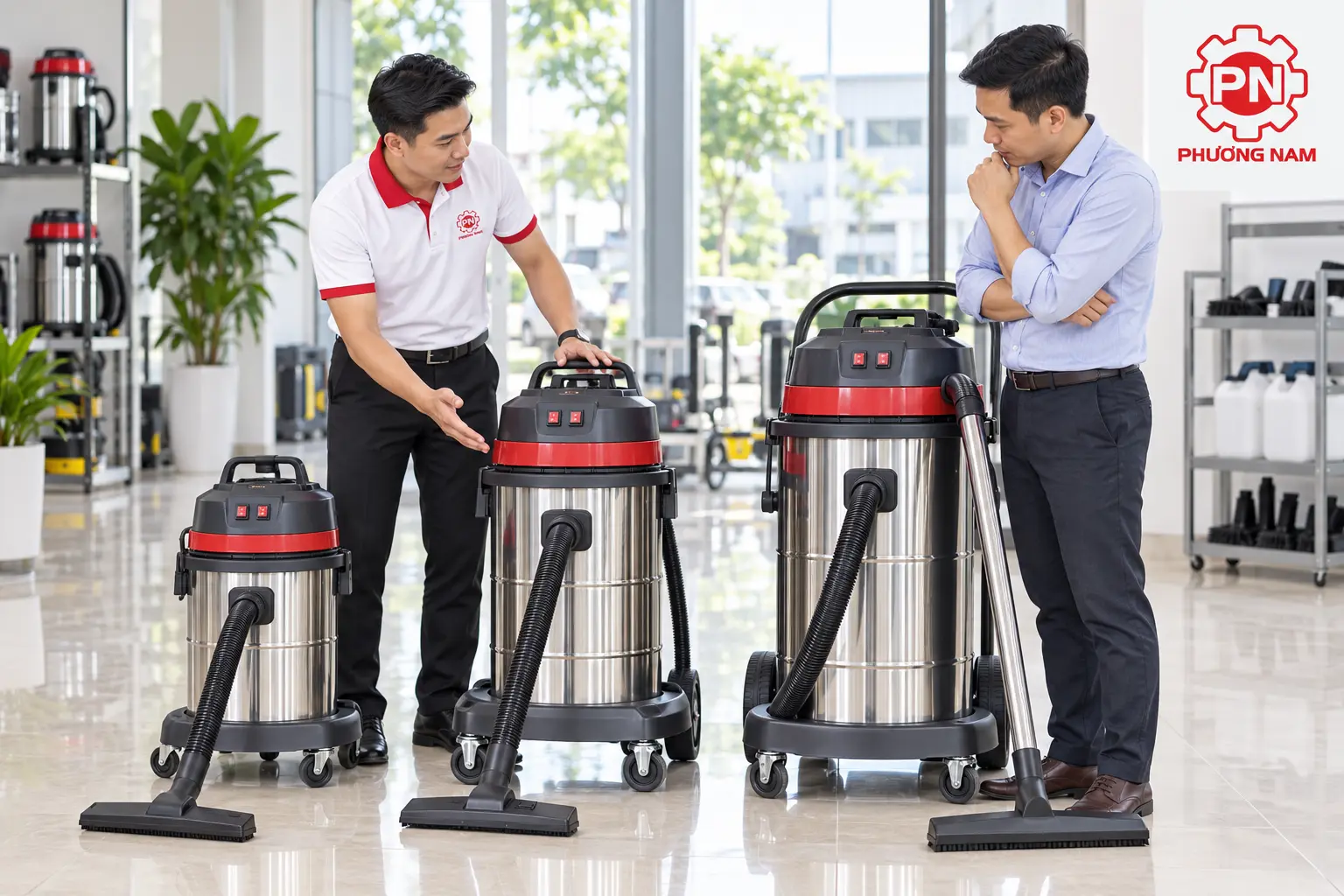 Tư vấn lựa chọn máy hút bụi công nghiệp phù hợp nhu cầu