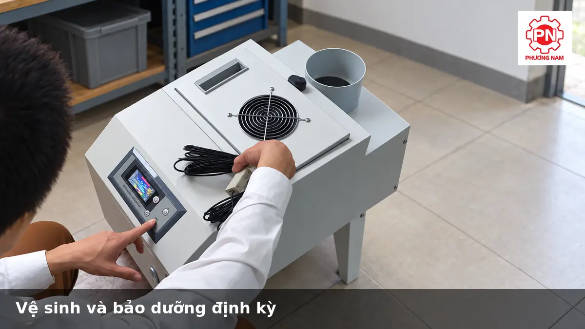 Vệ sinh và bảo dưỡng máy tạo ẩm công nghiệp