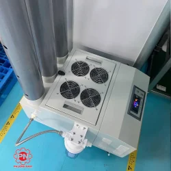 lắp đặt đường ống máy tạo ẩm công nghiệp Mitsuta LT-UH21
