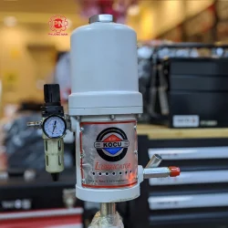 Đầu bơm và đồng hồ của máy bơm mỡ Kocu GZ-175