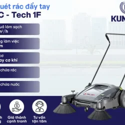 Thông số xe quét rác đẩy tay DQC-TECH 1F