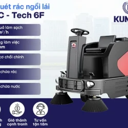 Thông số Xe quét rác ngồi lái DQC-TECH 6F