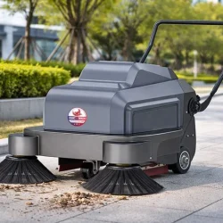 Hình ảnh thực tế Xe quét rác đẩy tay DQC-TECH 3F